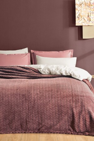 Joy Double Wellsoft Blanket - Dusty Rose YTSGRPIST-1516717 - Yataş