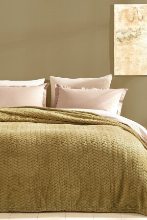 Joy Double Wellsoft Blanket - Oil Green YTSGRPIST-1516713 - Yataş