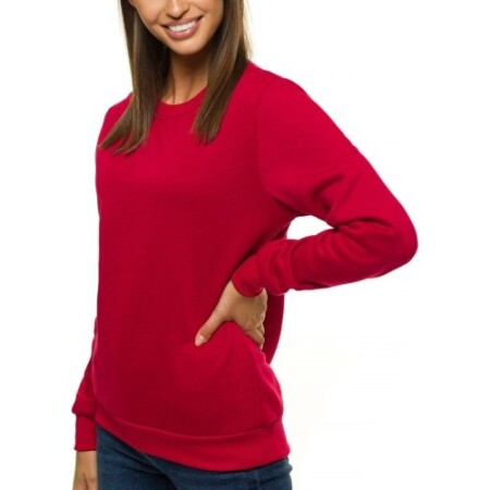 J.Style Sweater for Women Red 68W01-18 - J.STYLE