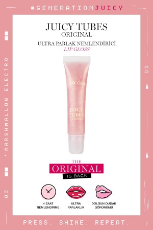 Juicy Tubes Moisturizing Lip Gloss Lip Gloss 05 Marshmallow Electro 3605972352323 - Lancome
