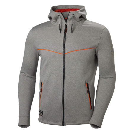 Jumper HELLY HANSEN Chelsea Evolution Hood, gray - Helly Hansen workwear