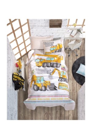 Junior-Einzel-Komplettset – Gleis Turkuaz - Cotton Box