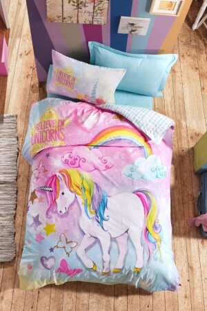 Junior-Einzelbettbezug-Set Dream – Mint 8680108044872 - Cotton Box