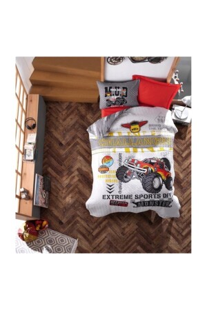 Junior Ranforce Single Komplettset Monster 8680108044889 - Cotton Box