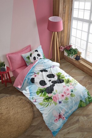 Junior Single Duvet Cover Set Jodi Pink 8680108054000 - Cotton Box