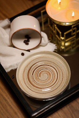 Jupiter Porcelain Tea Set 4 Pieces for 2 Persons - Heda Porselen