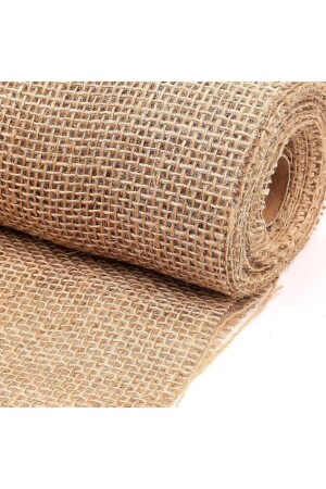 Jute Cross Stitch 10 Meters Telis Sack Fabric Brown Natural Cloth Calcutte - Acy Store