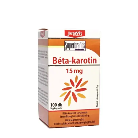 JutaVit Beta-Carotene 15 mg (100 Softgels) - JutaVit
