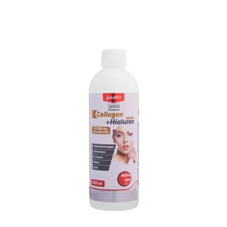 JutaVit Collagen+Hyaluron Matrix (500 ml, Strawberry-Raspberry) - JutaVit