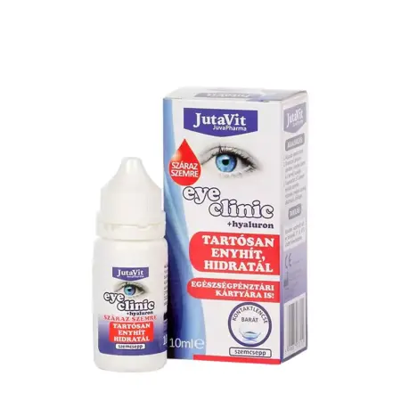 JutaVit Eye Clinic Eye Drops for Dry Eyes (10 ml) - JutaVit