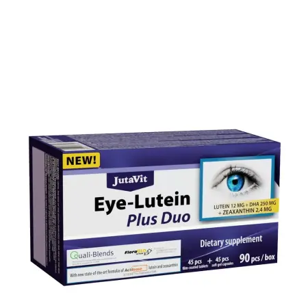 JutaVit Eye-Lutein Plus DUO (45 tablets + 45 softgels) - JutaVit