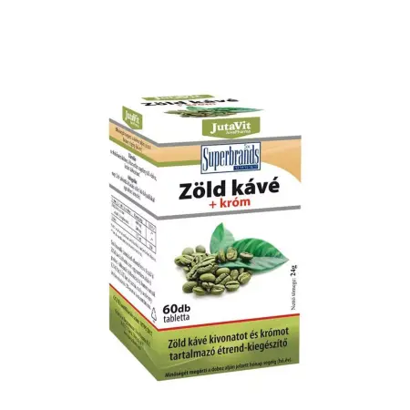 JutaVit Green Coffee + Chromium (60 Tablets) - JutaVit
