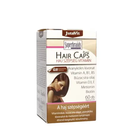 JutaVit Hair Caps Plus (60 Softgels) - JutaVit