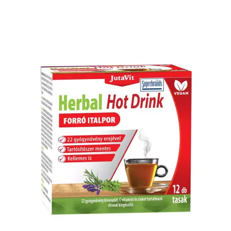 JutaVit Herbal Hot Drink Hot Drink Powder (12 Sachet, Citrus) - JutaVit