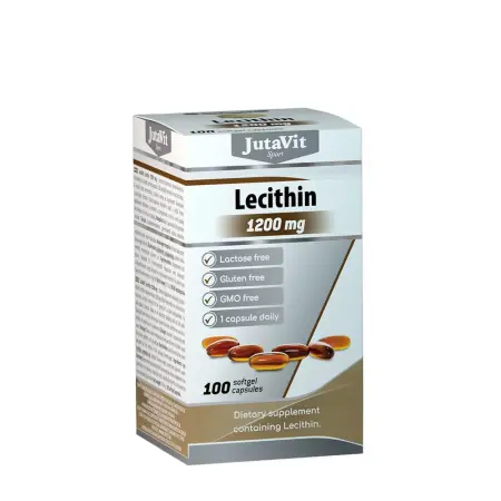 JutaVit Lecithin 1200 mg (100 Softgels) - JutaVit