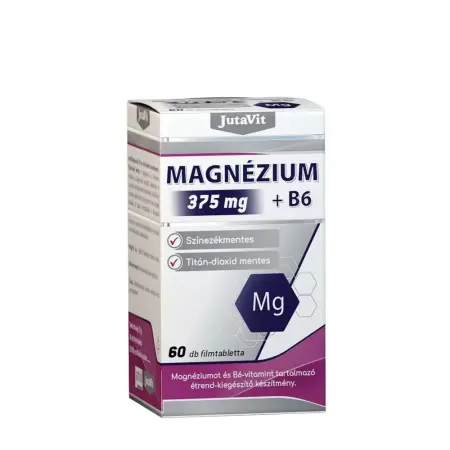 JutaVit Magnesium 375 mg + Vitamin B6 (60 Tablets) - JutaVit