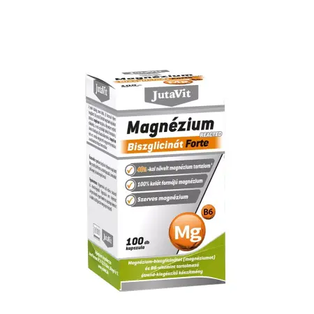 JutaVit Magnesium Bisglycinate Forte (100 Capsules) - JutaVit