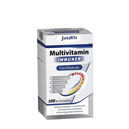 JutaVit Multivitamin Immuner tablets For Adults (100 Tablets) - JutaVit