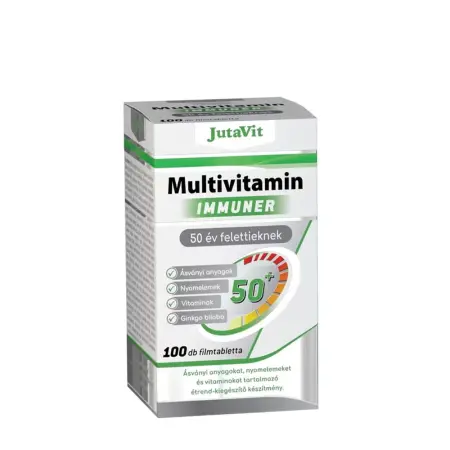 JutaVit Multivitamin Immuner tablets For Seniors (50+) (100 Tablets) - JutaVit