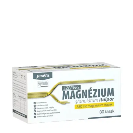 JutaVit Organic Magnesium Granules drink powder (30 Sachet, Lemon) - JutaVit
