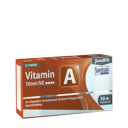 JutaVit Vitamin A 10000 IU (50 Softgels) - JutaVit