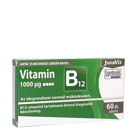 JutaVit Vitamin B12 1000 mcg (60 Tablets) - JutaVit