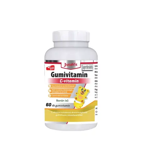 JutaVit Vitamin C Gummies (60 Gummies, Banana) - JutaVit