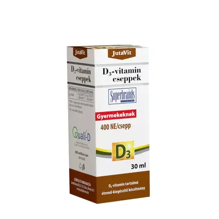 JutaVit Vitamin D3 drops for babies and children (30 ml) - JutaVit