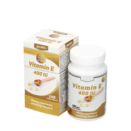 JutaVit Vitamin E 400 softgel (100 Softgels) - JutaVit