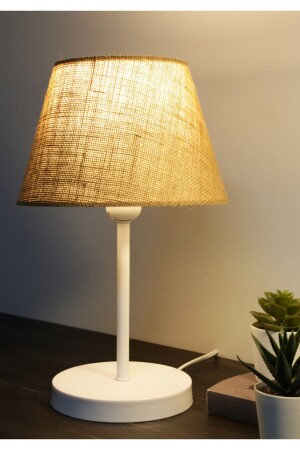 Jute Fabric White Body Lampshade Ayd-3120 AYD-3120 - HOMİNG