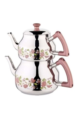 K-318 Marmaris Teapot Mega Patterned Rose PRA-7531158-4574 - Özkent