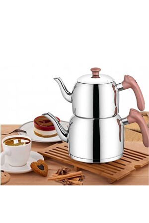 K-390 Vista Mini Size Plain Teapot Rose 2021ST2687 - Özkent