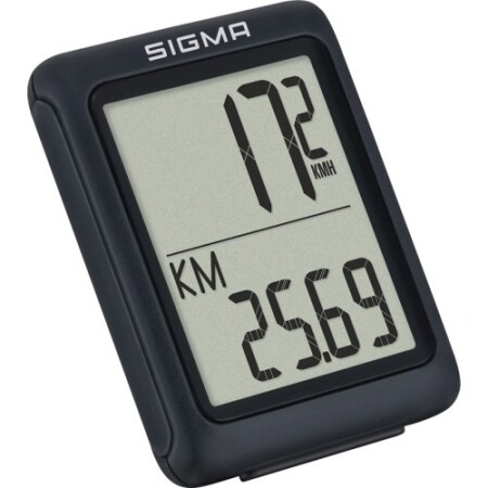 Kablolu, 5 fonksiyonlu Sigma BC 5.0 bisiklet bilgisayarı - Sigma
