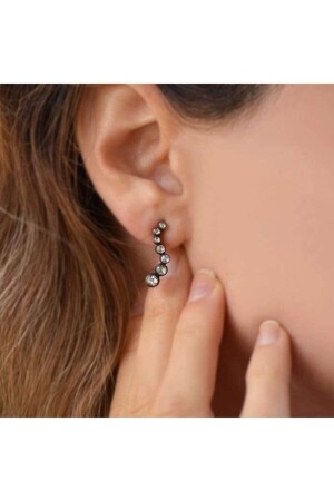 Kadın 0.65ct Elmas Sırataşlı Küpe - Engingold
