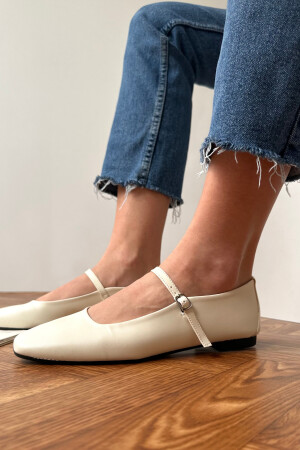 Kadın Babet BEJ - Mupa Shoes
