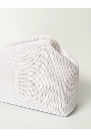 Kadın Beyaz Clutch El Çantası - Heybe's