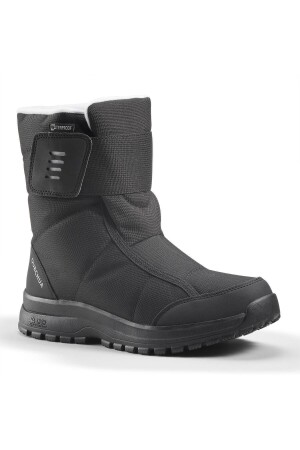 Kadın Cırt Cırtlı Outdoor Kar Botu - Su Geçirmez - Siyah - Sh100 - Decathlon
