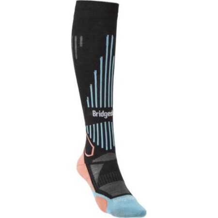 Kadın çorapları Bridgedale Ski Lightweight, siyah - 227 - Bridgedale