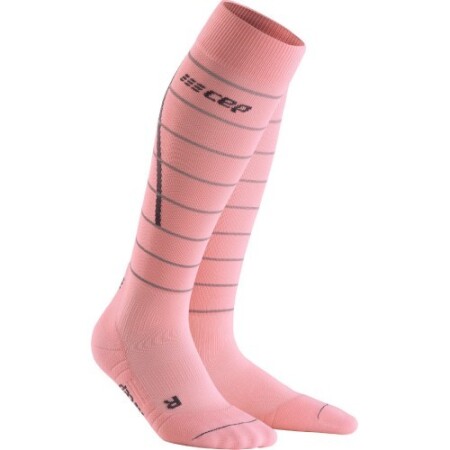 Kadın kompresyon çorapları CEP Reflective - Pembe - CEP