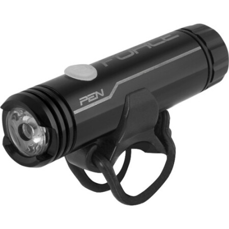 Kafa Lambası Force Pen, 200lm, 1 LED, USB, Siyah - Force