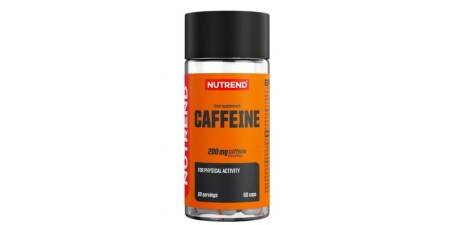 Kafein, 200 mg - 60 kapsül - Nutrend