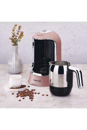 Kahvekolik Rosegold Chrome Automatic Coffee Machine A860-06 22-11-116-000001 - KORKMAZ