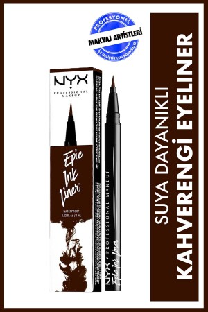 Kahverengi Eyeliner - Epic Ink Liner Brown 800897177478 800897177478 - Nyx Professional Makeup