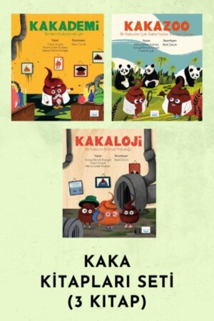 Kakaloji - Kakademi - Kakazoo ( 3 Kitap Set ) rg3848384 - Rüya Gezegeni