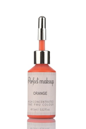 Kalıcı Makyaj Boyası - Orange (turuncu) 15ml - Perfect Makeup