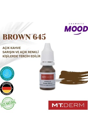 Permanent Make-up Farbe/Braun 645 - Mt Derm