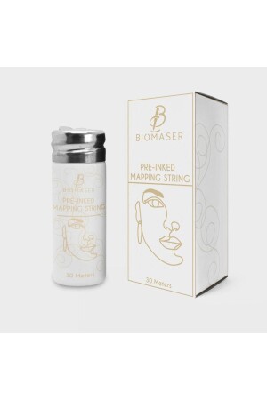 Kalıcı Makyaj Microblading Profesyonel Altınoran Ölçüm İpi 30 Metre - Biomaser