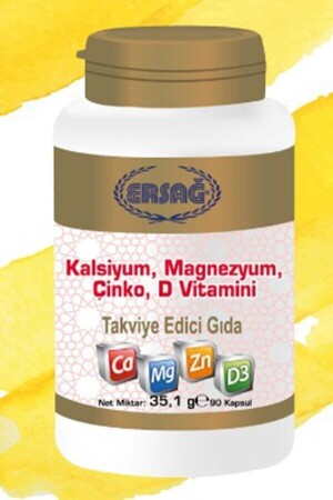 MNZ- كالسيوم المغنيسيوم الزنك فيتامين د 8681695364213 - Ersağ