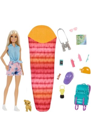 Kampa Gidiyor Oyun Seti Hdf73 438669 - Barbie