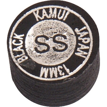 Kamui Black Cue Tip Super Soft 13mm - Kamui